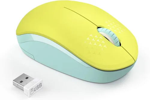 Vista 23 de Seenda - Ratón inalámbrico de 2.4G, con nanoreceptor USB, clic silencioso para computadora, portátil, PC, tableta, Mac - Negro