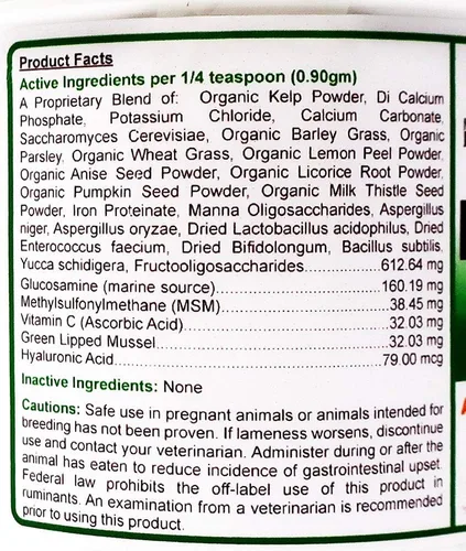 Vista 2 de Glucosamina Phyto-Flex, condroitina, MSM y ácido hialurónico (4 onzas)