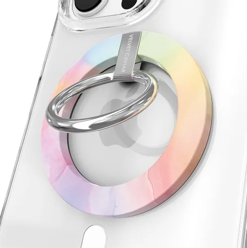 Vista 24 de VELVET CAVIAR Compatible con MagSafe Phone Grip – Soporte de anillo magnético con soporte ajustable – Accesorios MagSafe extraíbles para iPhone 16