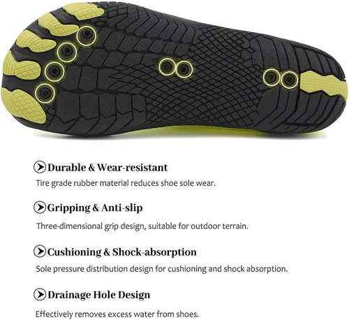 Vista 5 de Men's Women's Water Shoes Barefoot Shoes Quick Dry Aqua ShoesComfortable Lightweight Swim Water Sports Fitness Yoga Walking Outdoor Sneakers