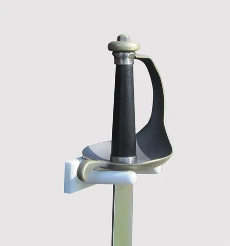 Vista 6 de Soporte de pared de espada vertical estándar (fabricado en los Estados Unidos)
