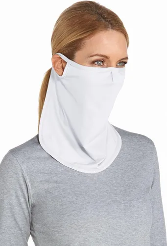 Vista 2 de Coolibar Máscara facial Crestone UV UPF 50+ para hombre y mujer, protección solar