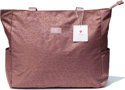 Vista 8 de Bolsa grande de playa resistente al agua, ligera de 20 pulgadas, bolsa grande para mujer, para gimnasio, playa, viajes, piscina, yoga, enfermeras