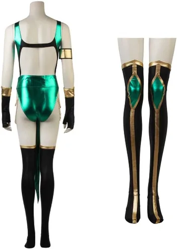 Vista 3 de CosplayDiy Traje de mujer para disfraz de cosplay MK X Jade