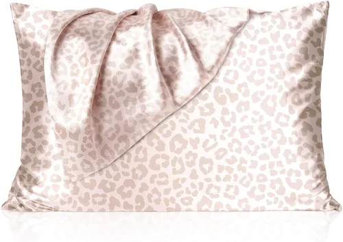 Vista 19 de Yanibest Funda de almohada de satén, fundas de almohada de seda para cabello y piel con cremallera, juego de 2 fundas de almohada estándar para 20 x
