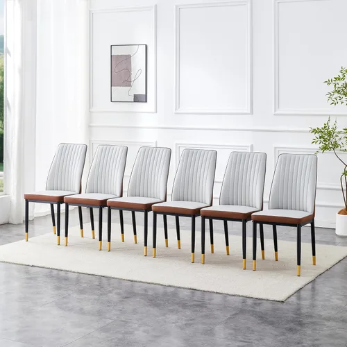 Vista 11 de Sillas De Comedor Juego de 4 Sillas De Comedor Juego de 4 Sillas De Comedor para Comedor, Juego de 4 Sillas De Comedor para Comedor, Cocina, Sala