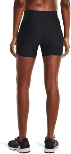 Vista 3 de Short deportivo Under Armour de HeatGear Armour, tiro medio, para mujer