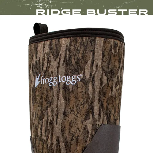 Vista 4 de FROGG TOGGS Botas de caza impermeables Ridge Buster de 21.16 oz para hombre, 23.28 oz Thinsulate, neopreno de 0.197 in