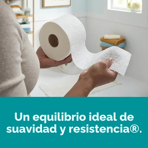 Vista 2 de Angel Soft Papel higiénico, 4 mega rollos = 16 rollos regulares, suave y resistente