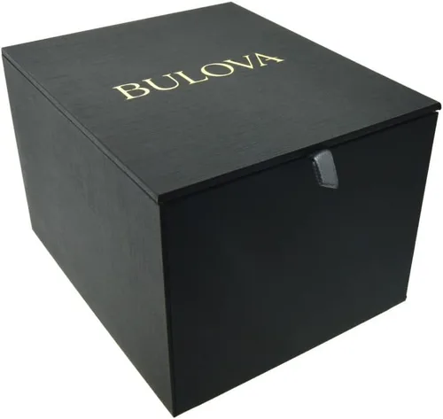 Vista 4 de Bulova Reloj clásico de cuarzo rectangular de 2 manecillas para hombre