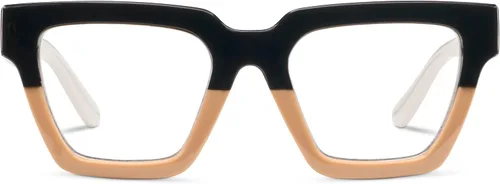 Vista 6 de Peepers by PeeperSpecs womens Oprah's Favorite Things Take a Bow Oversized Square Blue Light Blocking Reading Glasses