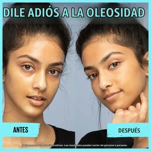 Vista 5 de Maybelline Fit Me Matte + Poreless Primer Facial Matificante de Maquillaje con Protector Solar, Amplio Espectro SPF 20, 16HR de Duración, Control