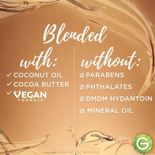 Vista 7 de Garnier Whole Blends - Juego de champú y acondicionador suavizante, aceite de coco y manteca de cacao para cabello encrespado, proporciona hasta 24
