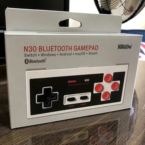 Vista 2 de 8Bitdo Control inalámbrico N30 Gamepad clásico Bluetooth Video Game Joystick para AndroidPCMac OSSwitch
