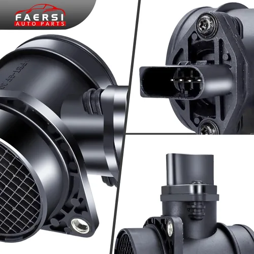 Vista 13 de Medidor de sensor de flujo de aire masivo MAF compatible con Ford con E-150 4.6L, 5.4L 2004-2014, para Ford E-150 Club Wagon 5.4L Reemplazo