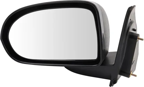 Vista 146 de TRQ Espejo plegable con calefacción eléctrica del lado del conductor con indicador de punto ciego pintura a juego negro liso compatible con Kia