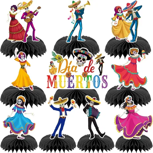 Vista 19 de 10 piezas de centros de mesa de panal de abeja de San Valentín para la mesa, decoraciones de San Valentín, centro de mesa de panal, centros de mesa