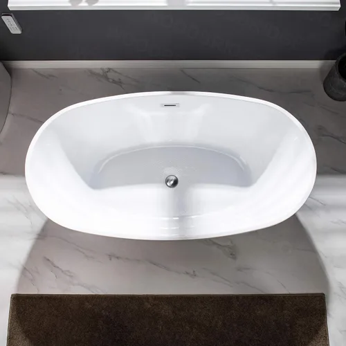 Vista 10 de WOODBRIDGE BTA1518-C-Drain &O+ F0002CHRD BAÑERA, con Chrome Drian