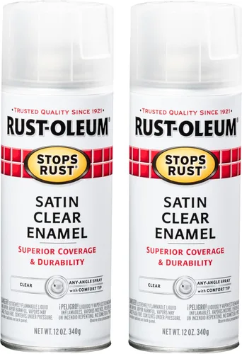 Vista 150 de Rust-Oleum 7776830 - Pintura en aerosol para prevención del óxido, 12 onzas, negro plano