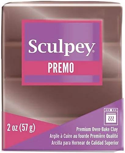Vista 2 de Sculpey Premo Polymer - Arcilla para horno, bronce, no tóxica, barra de 2 onzas