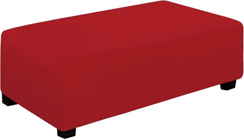 Vista 18 de Easy-Going Funda Elástica para Otomana Taburete de Almacenamiento Plegable Protector de Muebles Funda Rectangular Suave con Parte Inferior Elástica