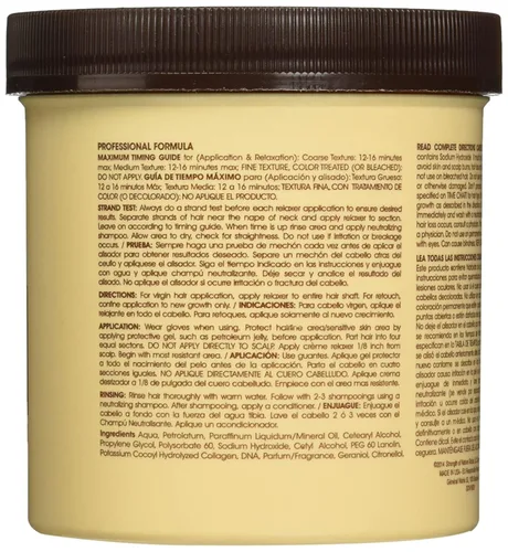 Vista 2 de Tcb Hair Relaxer - Crema sin base, tarro regular de 15 onzas (paquete de 3)