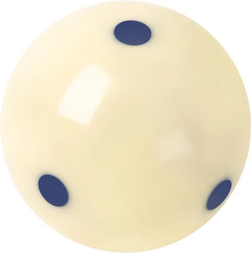 Vista 7 de GSE Billiard Training Cue Ball, AAA-Grade PRO Cup Standard Pool Cue Ball 2 puntos negros