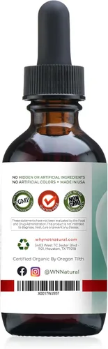 Vista 3 de Why Not Natural Gotas orgánicas de vitamina B12 y vitamina A líquida