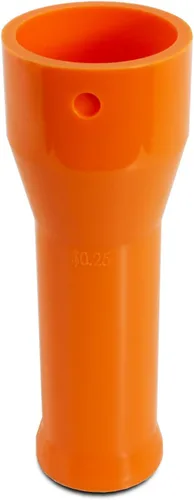Vista 2 de Cassida Tubo de envoltura de monedas compatible con Cassida C500/C800, cuartos, naranja (A-C5-25C)