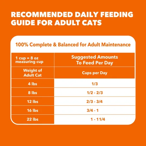 Vista 11 de Comida seca IAMS Proactive Health para gatos adultos con cuidado de bolas de pelo con pollo y salmón, bolsa de 3.5 lb Veterinarian-recommended