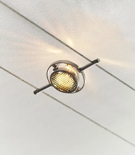 Vista 8 de Tiella 800CBL5PN-LED, Kits Electrónicos de Iluminación de Riel de Superficie de Bajo Voltaje con Acento, Compatible con LED, Níquel