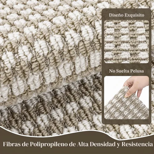 Vista 3 de Ileading Tapete para puerta de interior de 24 x 36 pulgadas, absorbente para perros, tapete de bajo perfil para entrada pequeño con respaldo de goma
