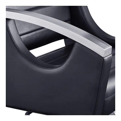 Vista 7 de Dir Salón de estilo silla de diseño europeo salón de belleza hidráulica silla Bello Negro