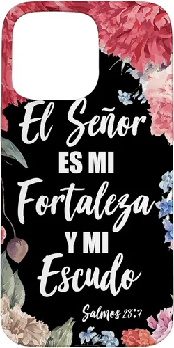 Vista 31 de El Señor ES Mi Fortaleza - Funda con versículo bíblico cristiano español para iPhone 17