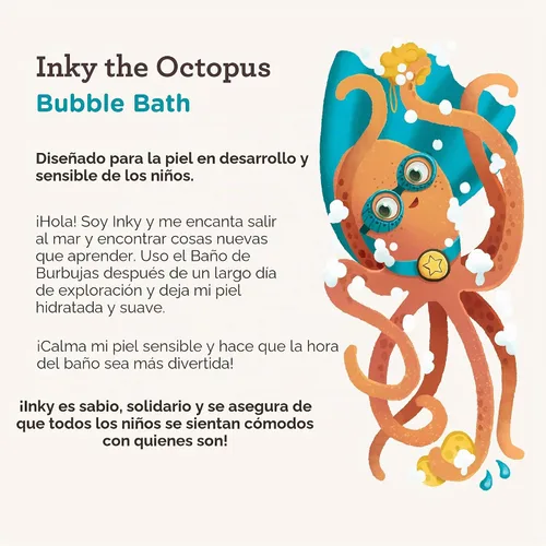 Vista 7 de Aveeno Kids Baño de Burbujas para Piel Sensible 19.2 Onzas