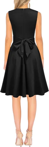 Vista 2 de FORTRIC Vestidos de invitada de boda para mujer 2023, verano, otoño, regreso a casa, formal