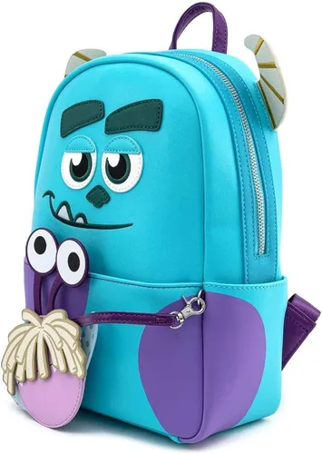 Vista 5 de Loungefly Disney Sully with Boo Pouch Cosplay - Bolso de hombro con doble correa para mujer Multi