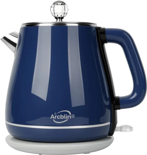 Vista 10 de Hervidor eléctrico de 1.8L, hervidor de té con ebullición rápida Blanco