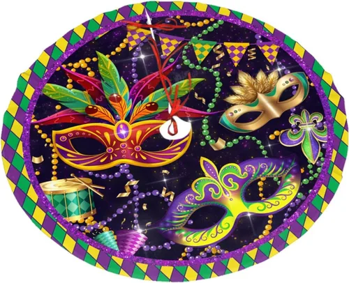 Vista 12 de Falda de árbol de Navidad con huevos de Pascua coloridos, 36" para Navidad, Halloween, Año Nuevo, decoración de fiesta, árbol de casa, alfombra