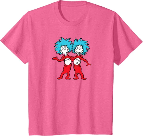 Vista 63 de Dr. Seuss Thing 1 Thing 2 Buddies - Camiseta Negro