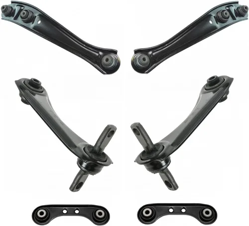 Vista 211 de TRQ Juego de brazos de control trasero compatible con Dodge Ram 1500 2009-2010 2011-2012 Ram 1500