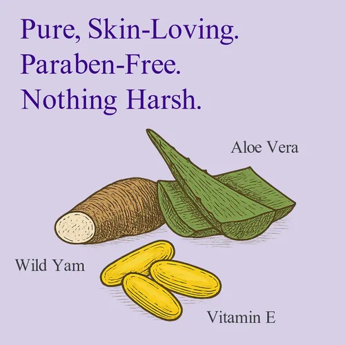 Vista 4 de At Last Naturals Wild Yam Cream Balance Hormonal para Mujeres Menopausia Alivio del PMS con vitamina E Ayuda a suavizar la piel seca a reducir