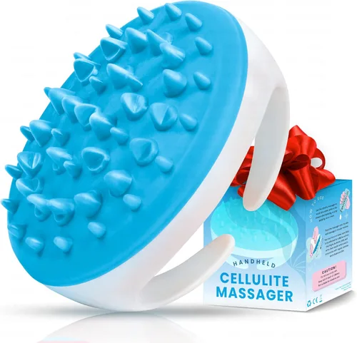Vista 8 de Guante cepillo masajeador para celulitis - Eliminador anticelulítico - Reduce la celulitis - Cepillo para celulitis - Elimina la celulitis - Cura