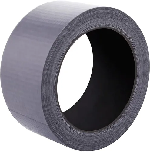 Vista 10 de Brixwell Cinta adhesiva resistente de 1.88 pulgadas x 60 yardas, color gris, rollo adhesivo impermeable con respaldo de malla de algodón reforzado