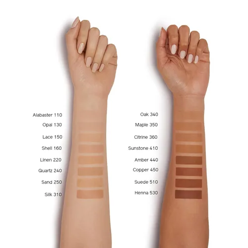 Vista 4 de Shiseido Synchro Skin - Base de maquillaje en polvo con acabado personalizado, cobertura transparente a media de 24 horas con control de brillo, a