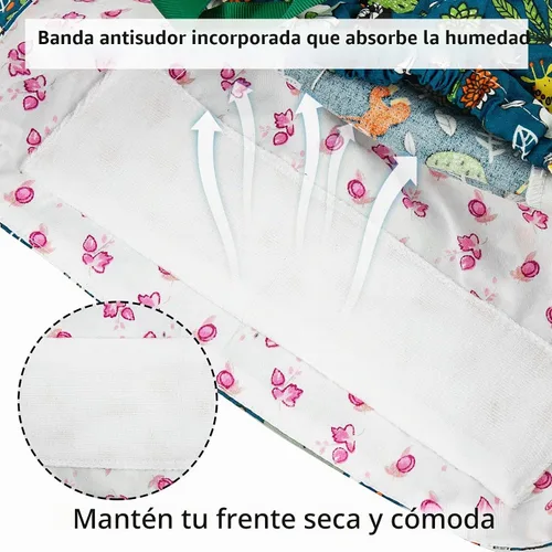 Vista 4 de Gorras médicas para mujer, gorras para enfermeras, gorra de trabajo ajustable, bolsa de cola de caballo, sombreros con lazo en la espalda