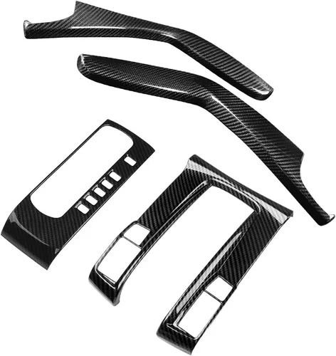 Vista 4 de Cubierta de tapa de espejo lateral de puerta ABS Compatible con Honda Civic 2016-2021 10ª Generación Sedán Cupé Hatchback Protectores de espejo