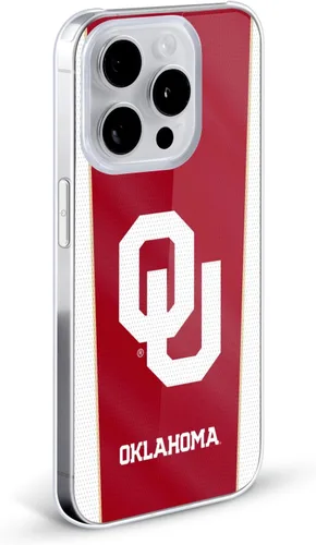 Vista 2 de Head Case Designs Funda rígida con licencia oficial de la Universidad de Oklahoma OU Banner compatible con Apple iPhone 13 Pro Max