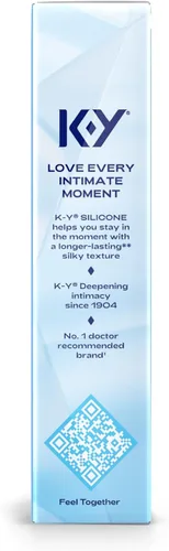 Vista 10 de K-Y Lubricante de silicona, lubricante personal premium, fórmula a base