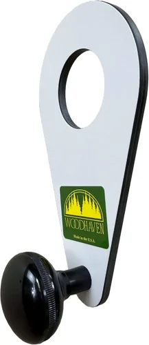 Vista 9 de Woodhaven 8325 - Placa base para Bosch Colt PR20, 0.276 in fenólica Pre-perforado, mango de desplazamiento único, 0.276 in blanco sólido fenólico